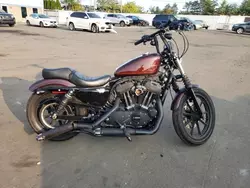 Salvage motorcycles for sale at New Britain, CT auction: 2019 Harley-Davidson XL1200 NS