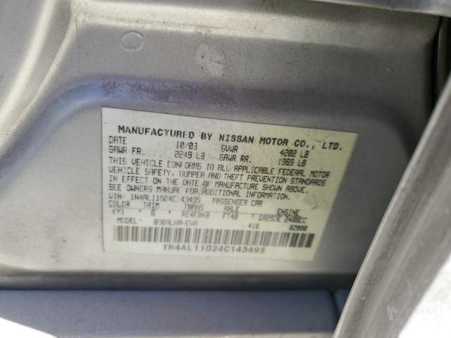 2004 Nissan Altima Base