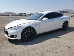 Tesla Model s salvage cars for sale: 2013 Tesla Model S