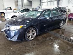 Salvage cars for sale at Ham Lake, MN auction: 2012 Toyota Camry SE