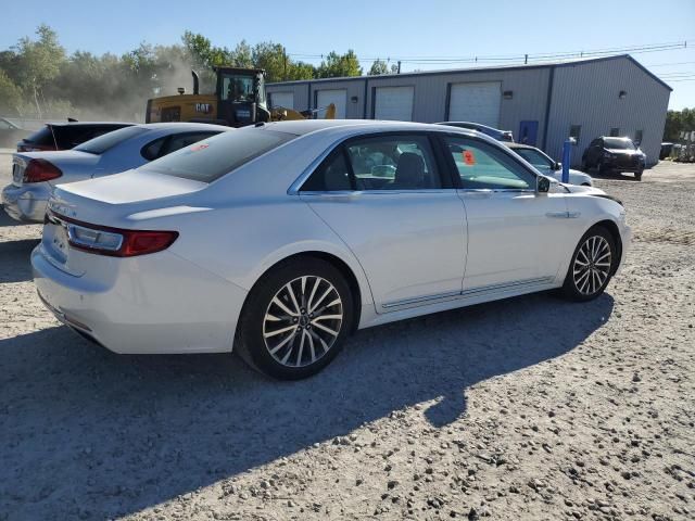 2017 Lincoln Continental Select