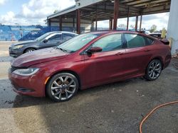 Salvage cars for sale at Riverview, FL auction: 2015 Chrysler 200 S