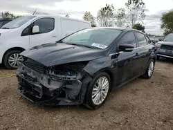 Salvage cars for sale at Elgin, IL auction: 2017 Ford Focus Titanium