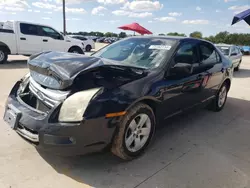 Salvage cars for sale at Grand Prairie, TX auction: 2006 Ford Fusion SE