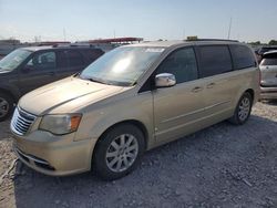 Salvage cars for sale at Cahokia Heights, IL auction: 2011 Chrysler Town & Country Touring L