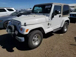 Jeep Vehiculos salvage en venta: 1999 Jeep Wrangler / TJ Sahara