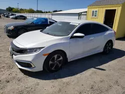 Honda salvage cars for sale: 2019 Honda Civic LX