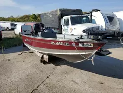 Salvage boats for sale at Chicago Heights, IL auction: 2018 Lund Boat