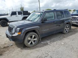 Jeep salvage cars for sale: 2017 Jeep Patriot Latitude