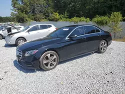 Salvage cars for sale at Fairburn, GA auction: 2018 Mercedes-Benz E 300 4matic