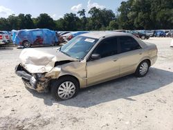 Salvage cars for sale at Ocala, FL auction: 2001 Mazda Protege DX