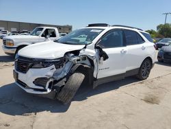 Salvage cars for sale at Wilmer, TX auction: 2024 Chevrolet Equinox RS