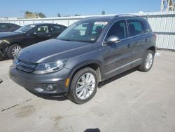 Salvage cars for sale at Kansas City, KS auction: 2013 Volkswagen Tiguan S