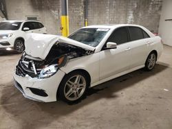 Salvage cars for sale at Chalfont, PA auction: 2014 Mercedes-Benz E 350 4matic