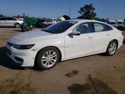 Chevrolet salvage cars for sale: 2017 Chevrolet Malibu LT