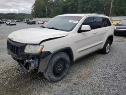 Salvage cars for sale at Concord, NC auction: 2012 Jeep Grand Cherokee Laredo