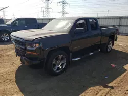 Salvage cars for sale at Elgin, IL auction: 2017 Chevrolet Silverado K1500 Custom