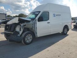 Salvage trucks for sale at Orlando, FL auction: 2018 Nissan NV 2500 S