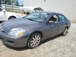 Salvage cars for sale at Spartanburg, SC auction: 2007 Honda Accord EX