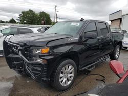 Chevrolet salvage cars for sale: 2021 Chevrolet Silverado K1500 Custom