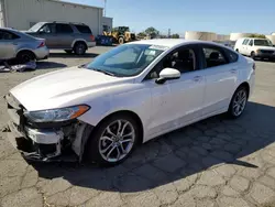 Salvage cars for sale at Martinez, CA auction: 2017 Ford Fusion SE