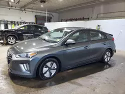 Salvage cars for sale at Candia, NH auction: 2022 Hyundai Ioniq Blue