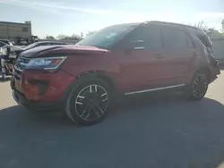 Ford Explorer xlt salvage cars for sale: 2018 Ford Explorer XLT