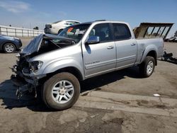 Salvage cars for sale at Fresno, CA auction: 2004 Toyota Tundra Double Cab SR5