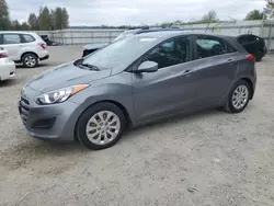 Salvage cars for sale at Arlington, WA auction: 2016 Hyundai Elantra GT