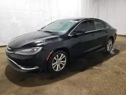 Chrysler salvage cars for sale: 2015 Chrysler 200 Limited