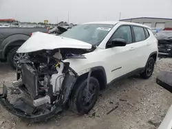 Salvage cars for sale at Cahokia Heights, IL auction: 2018 Jeep Compass Sport