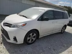 Salvage cars for sale at Columbus, OH auction: 2018 Toyota Sienna LE