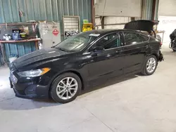 Salvage cars for sale at Eldridge, IA auction: 2019 Ford Fusion SE