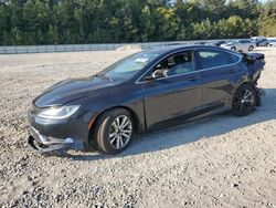 Chrysler 200 Limited salvage cars for sale: 2016 Chrysler 200 Limited