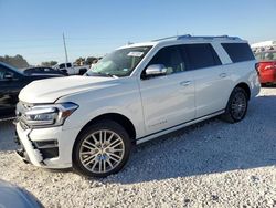 Salvage cars for sale at Taylor, TX auction: 2023 Ford Expedition Max Platinum