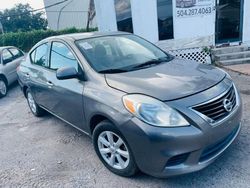 Salvage cars for sale at New Orleans, LA auction: 2014 Nissan Versa S