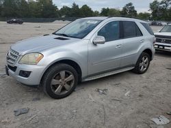 Salvage cars for sale at Madisonville, TN auction: 2009 Mercedes-Benz ML 350