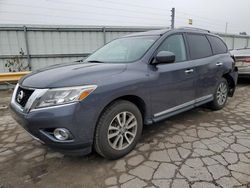 Salvage cars for sale at Dyer, IN auction: 2013 Nissan Pathfinder S