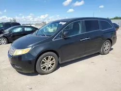 Salvage cars for sale at Homestead, FL auction: 2012 Honda Odyssey EXL