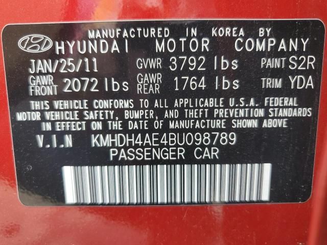 2011 Hyundai Elantra GLS