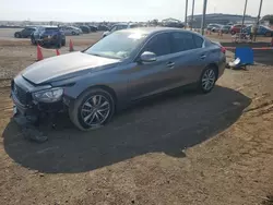 Salvage cars for sale from Copart San Diego, CA: 2017 Infiniti Q50 Base