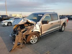 Salvage cars for sale at Grand Prairie, TX auction: 2022 Ford F150 Supercrew