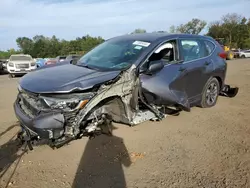 Salvage cars for sale at New Britain, CT auction: 2019 Honda CR-V LX