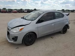 Salvage cars for sale from Copart San Antonio, TX: 2020 Mitsubishi Mirage G4 SE