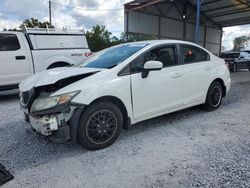 Honda salvage cars for sale: 2014 Honda Civic LX