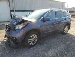 Salvage cars for sale at Leroy, NY auction: 2014 Honda CR-V EXL