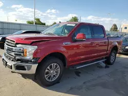 Salvage cars for sale at Littleton, CO auction: 2019 Ford F150 Supercrew