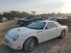 Flood-damaged cars for sale at auction: 2002 Ford Thunderbird