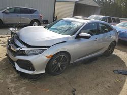 Salvage cars for sale at Seaford, DE auction: 2021 Honda Civic Sport Touring