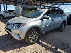 Salvage cars for sale at Phoenix, AZ auction: 2018 Toyota Rav4 Limited